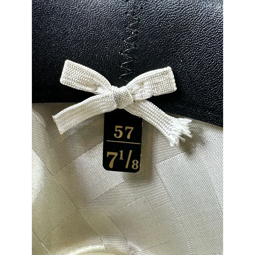 Vintage Royal Stetson Felt Fedora Nobel Hat‎ Black Size 7 1/8
